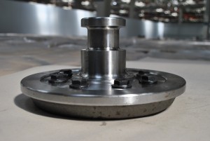 Шкворень полуприцепа SAF K2VS200 2 дюйма в сборе с тарелкой